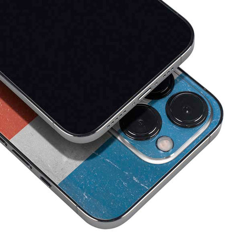 Costa Rican Flag Distressed iPhone 13 Pro Max Skin